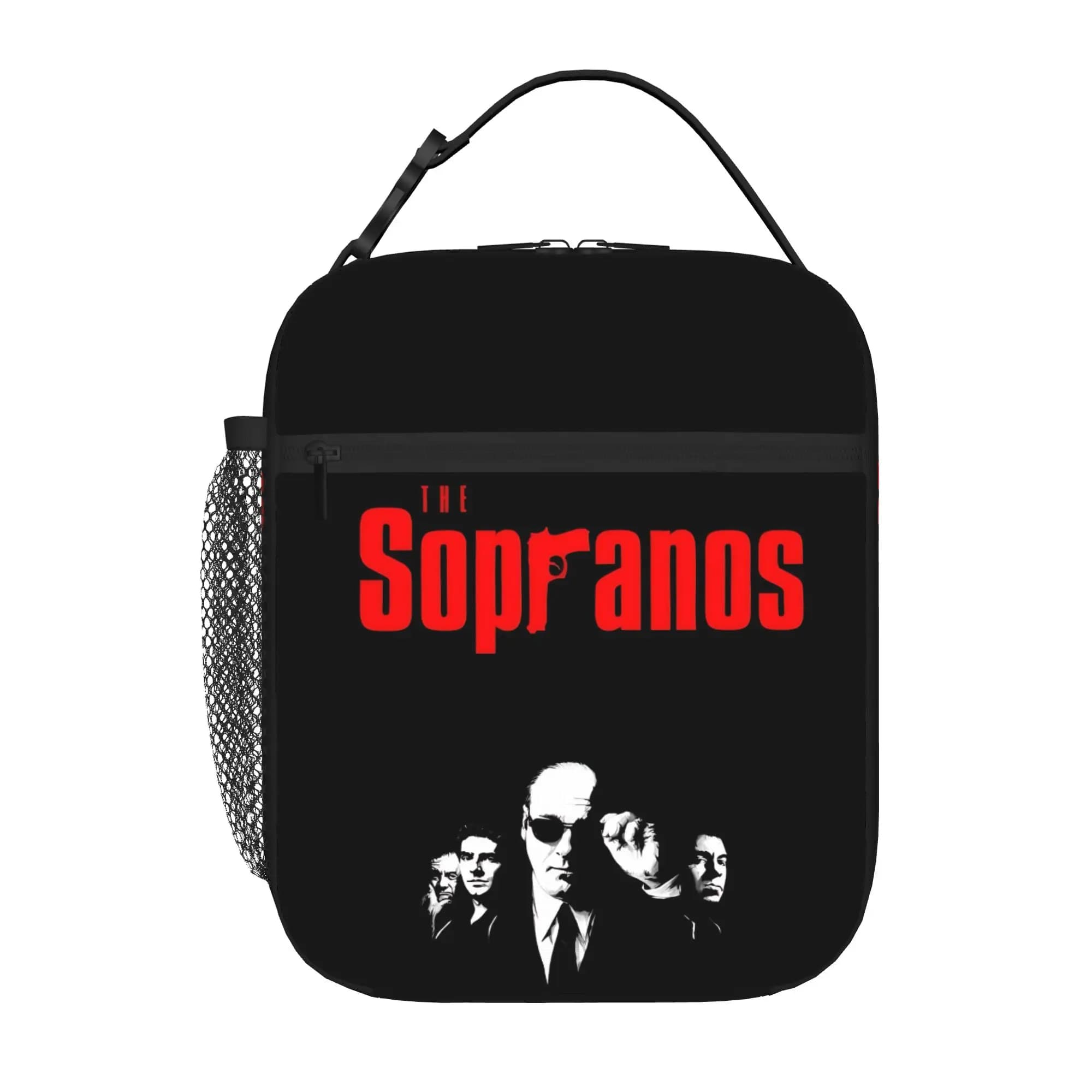 1 Piece For Students Food Container Woke Up This Morning Portable Pocket T-The Sopranos Zipper Closure Food Pouch For Travel