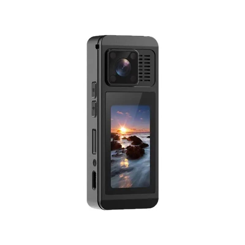 Action Camera 4K Wifi 360° ° Videocamera Sportiva Panoramica Indossabile con Stabilizzatore per Moto e Registratore Video