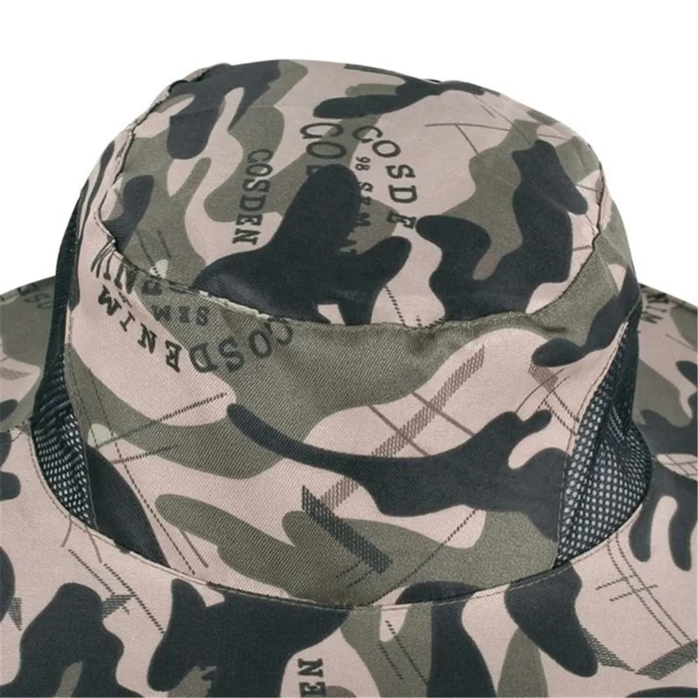 Fashion Insect Bee Protection Foldable Hidden Net Mesh Mosquito Hat Fishing Cap Outdoor Sunscreen Repellent Protection