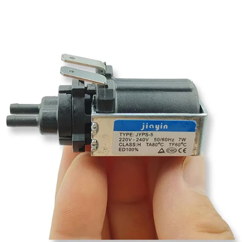 JYPS-5 Pompa elettromagnetica AC220-240V 7W Mini aspirazione acqua per ferro da stiro portatile, scopa a vapore, piroscafo per indumenti, macchina da caffè