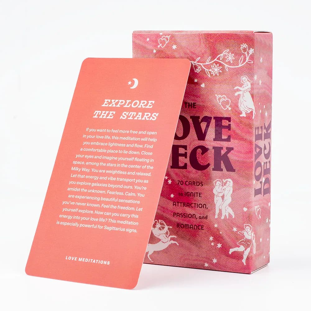 The Love Deck Cards 70Pcs tarocchi Visions inglesi divinazione Edition Deck For party Precognition Board Playing Games