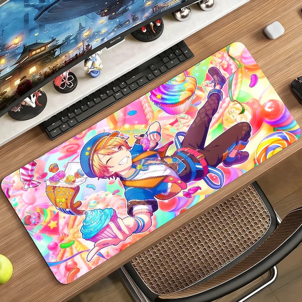 Musican Tenma Tsukasa Mouse Pad Tappetino per computer in gomma antiscivolo Gamer Balance Decoracion Deskmat Laptop Office Large