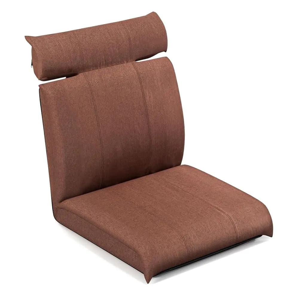 Sedia Reclinabile Regolabile a 14 Posizioni, Divano Letto a 5 Posizioni, Sedia da Gaming da Terra, per Meditazione, Lettura e Riposo