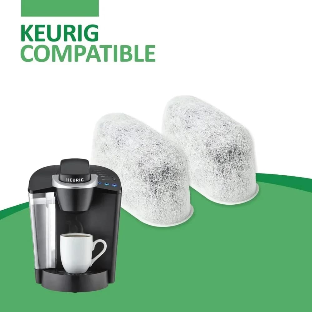 New Universal Replacement Charcoal Water Filter Cartridge for Keurig Brewers 12 Pack Compatible with Keurig 2.0 and 1.0 Coffee Makers