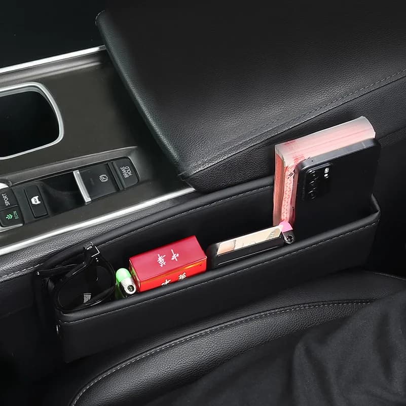 2 Pezzi Organizer per Sedile Auto con Vano Portaoggetti per Nissan X-trail/Rogue T32 Qashqai J11 2013~2022