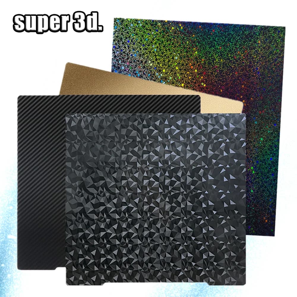 PET PEI PEO 350/300/180/220/235/257mm magnetic sheet for K1 Max printing platform, Bambulab P1P, Ender 3 Upgrade, Voron
