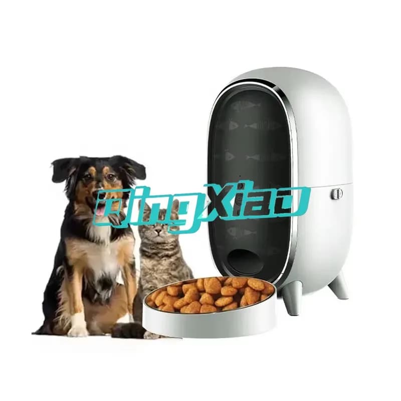 Distributore Automatico di Cibo per Animali Domestici con Telecamera Wi-Fi, Controllo Tramite App per Alimentazione Remota e Protezione della Privacy - Vendita all'Ingrosso