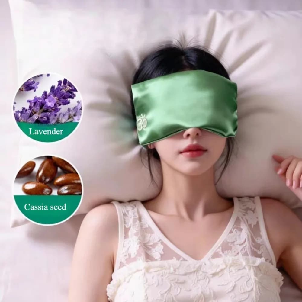Lavender Yoga Eye Pillow Silk Sleep Aid Eye Mask Relieve Fatigue Eye Relaxation Meditation Practise Tools