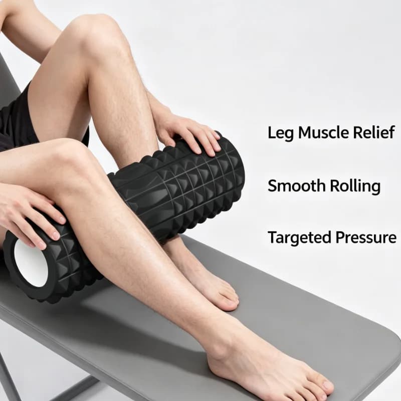 Foam Roller Muscle Relaxation Professional Men Cylinder Back Fascia Massage Gear
