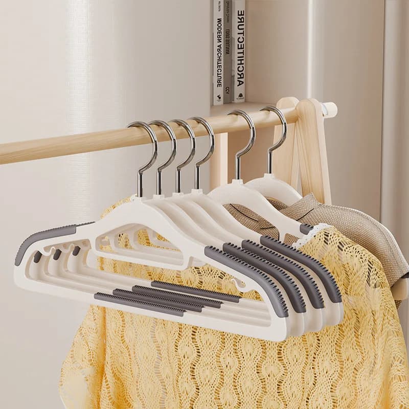 10 pieces clothes hangers for the house clothes hangers non-slip dorm bedroom special storage clothes hanging without trace