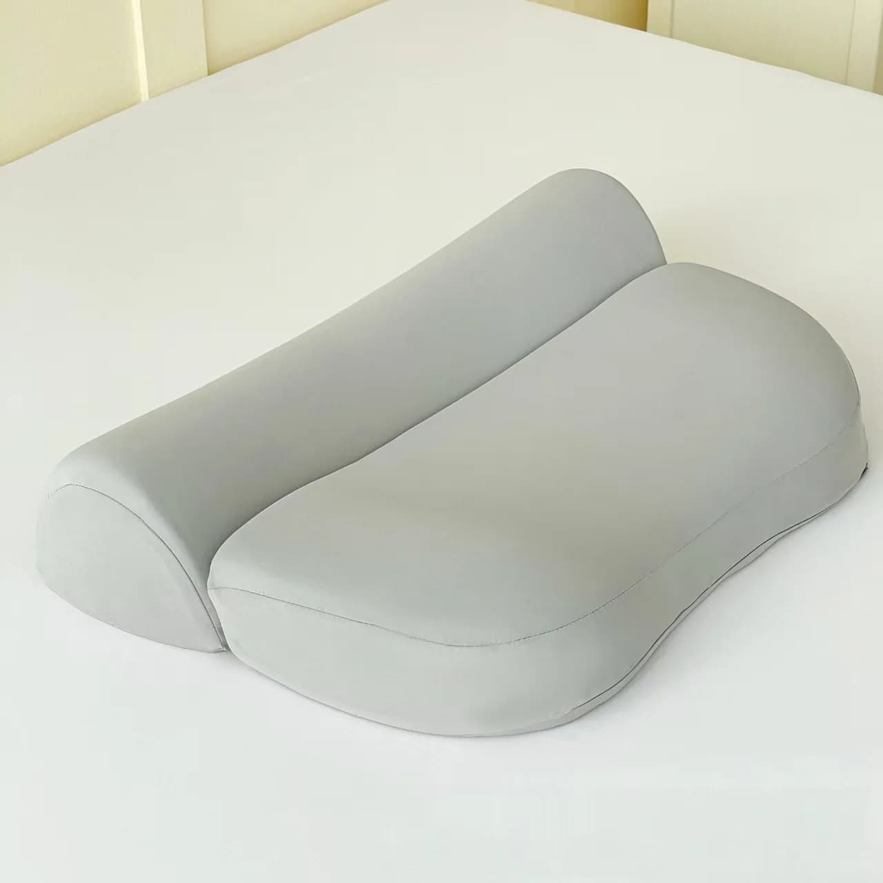 Cuscino rinfrescante ultra antidolorifico per supporto del collo Cuscino cervicale regolabile Dormire accogliente - per chi dorme di lato, schiena, stomaco