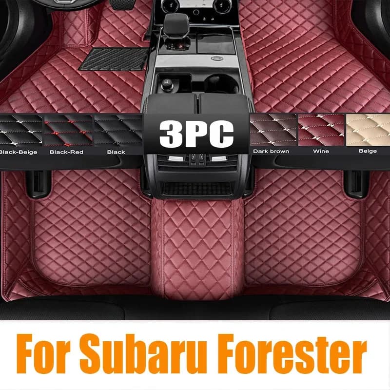 Tappetini per auto personalizzati in TPE originali per Subaru Forester 2019 2020 2021 2022 2023 2024 Tappeto impermeabile Accessori per interni auto