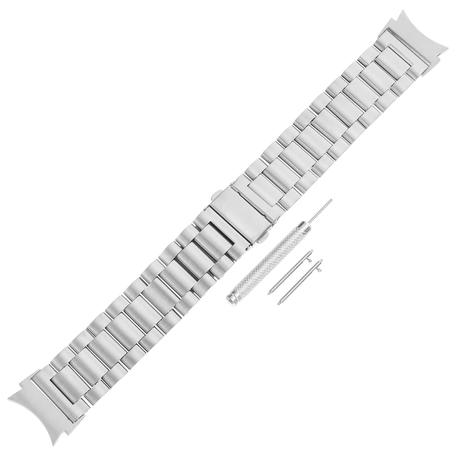 Stainless Steel Watch Strap for Men Replacement Watch Band Quick Release Design Breathable Comfortable for Daily Party