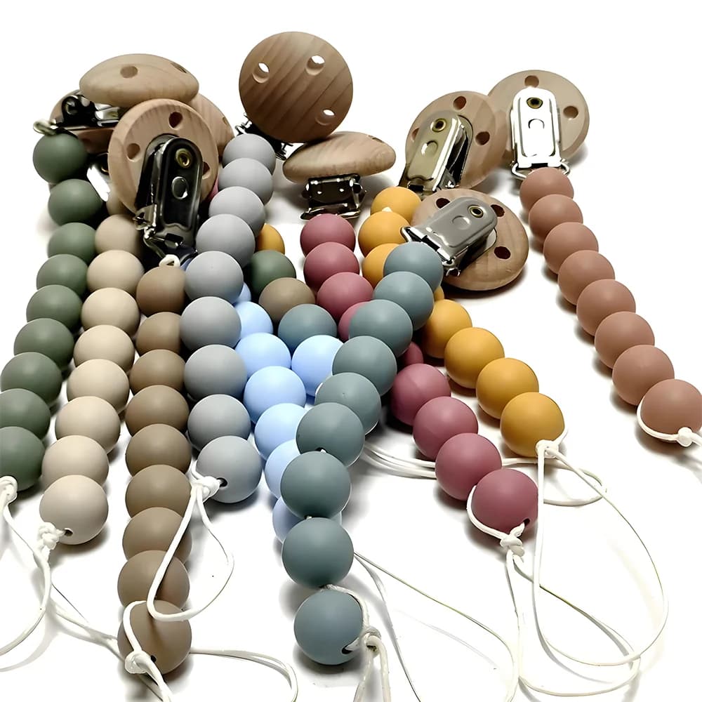 1/3/9pcs Bambino Ciuccio Catena Cordino Anti Perdita Corda Food Grade Silicone Massaggiagengive Anti Perdita Ciuccio Anti Catena di Goccia