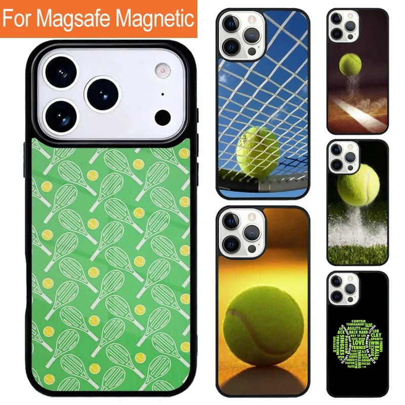 Custodia Magnetica Wireless per iPhone con Movimento a Sfera, Compatibile con MagSafe, per iPhone 17 Pro, 16, 15, 13, 12, 11 Pro Max, Air 14 Plus