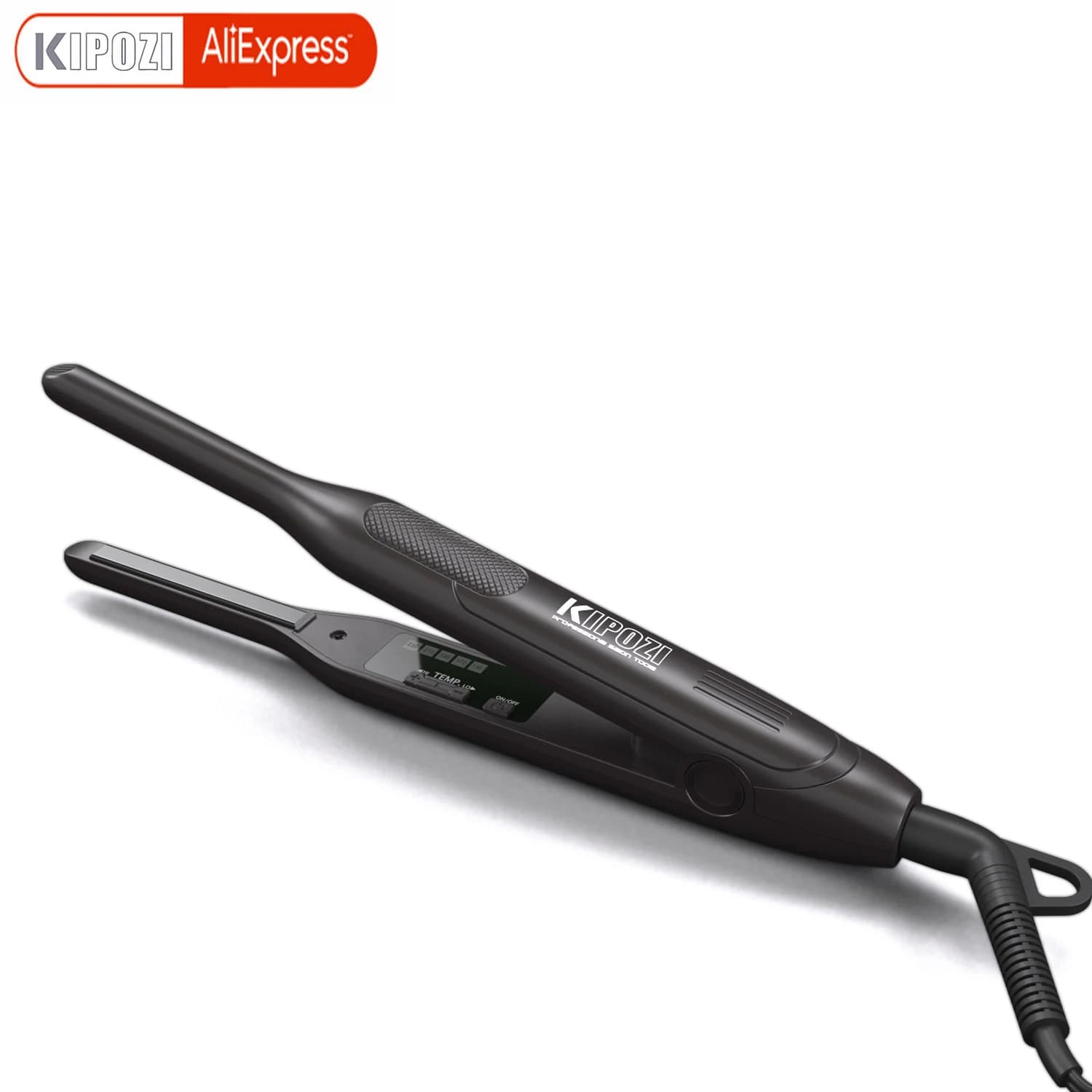 KIPOZI Small Hair Plate Titanium Short Hair Flat Cutting Plate Double Voltage Titanium Flat Hair Plate Thin Pencil Shaving Plate