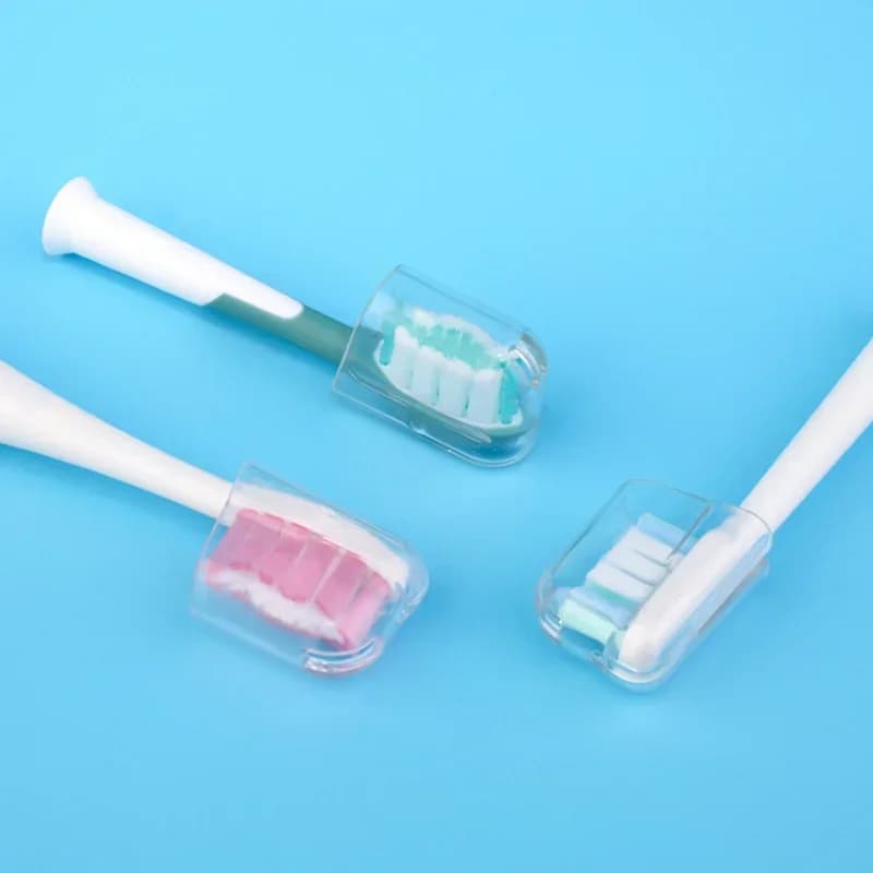 3 pz/set Portable travel spazzolino da denti Protector escursionismo campeggio Brush Cap Case Oral Health Germproof spazzolini da denti Cover Holder