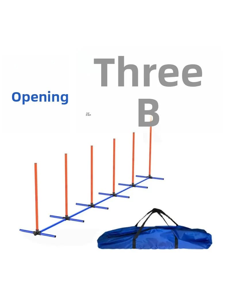 Attrezzatura per Addestramento Cani, Ostacoli per Competizioni, Palo per Salti, Anello per Ostacoli, Accessori per Animali Domestici, Equipaggiamento per Agility Canina in PVC