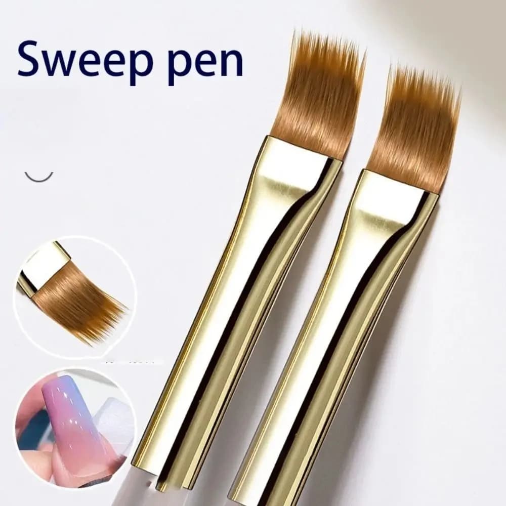 Nuova Penna per Nail Art a Quadretti Francesi, Pennelli Professionali per Dettagli, Penna a Griglia per Nail Art per Smalto Gel