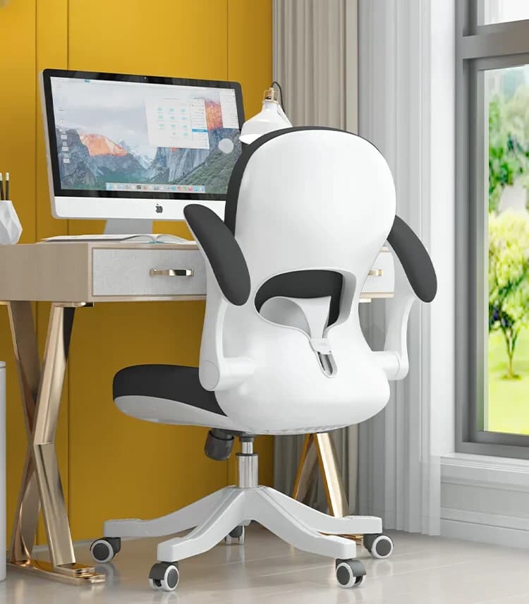 Sedia Ergonomica da Ufficio per Computer, Sedia da Gaming Regolabile in Altezza per Studenti e Uso Domestico, Ideale per Scrittura e Studio