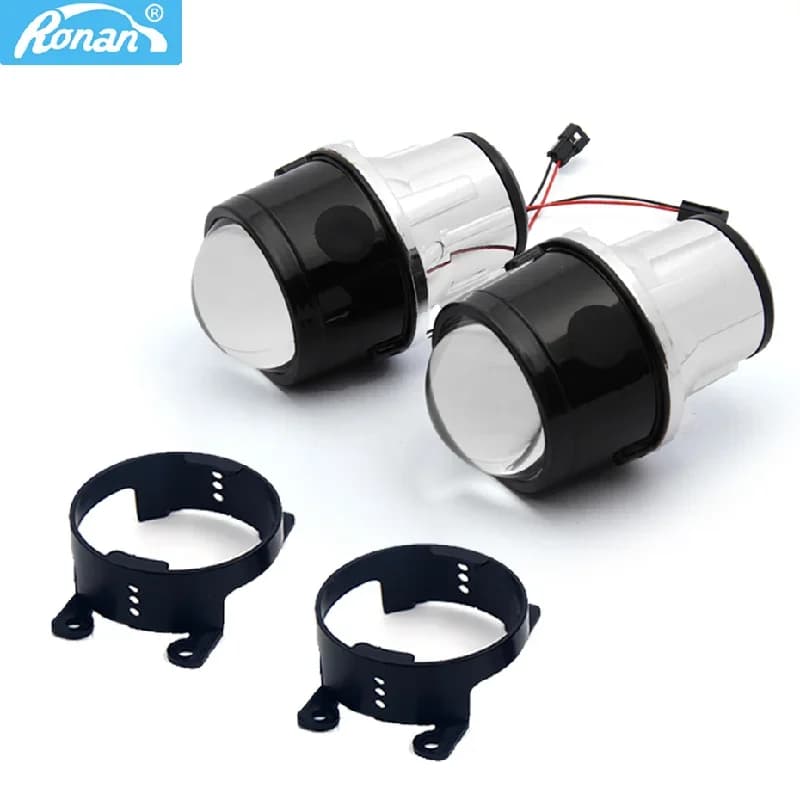 2.5 "lente per proiettore fendinebbia bi-xeno per H8 H9 H11 car elegance g safty per Corolla RAV4 Camry fendinebbia anteriore fai da te