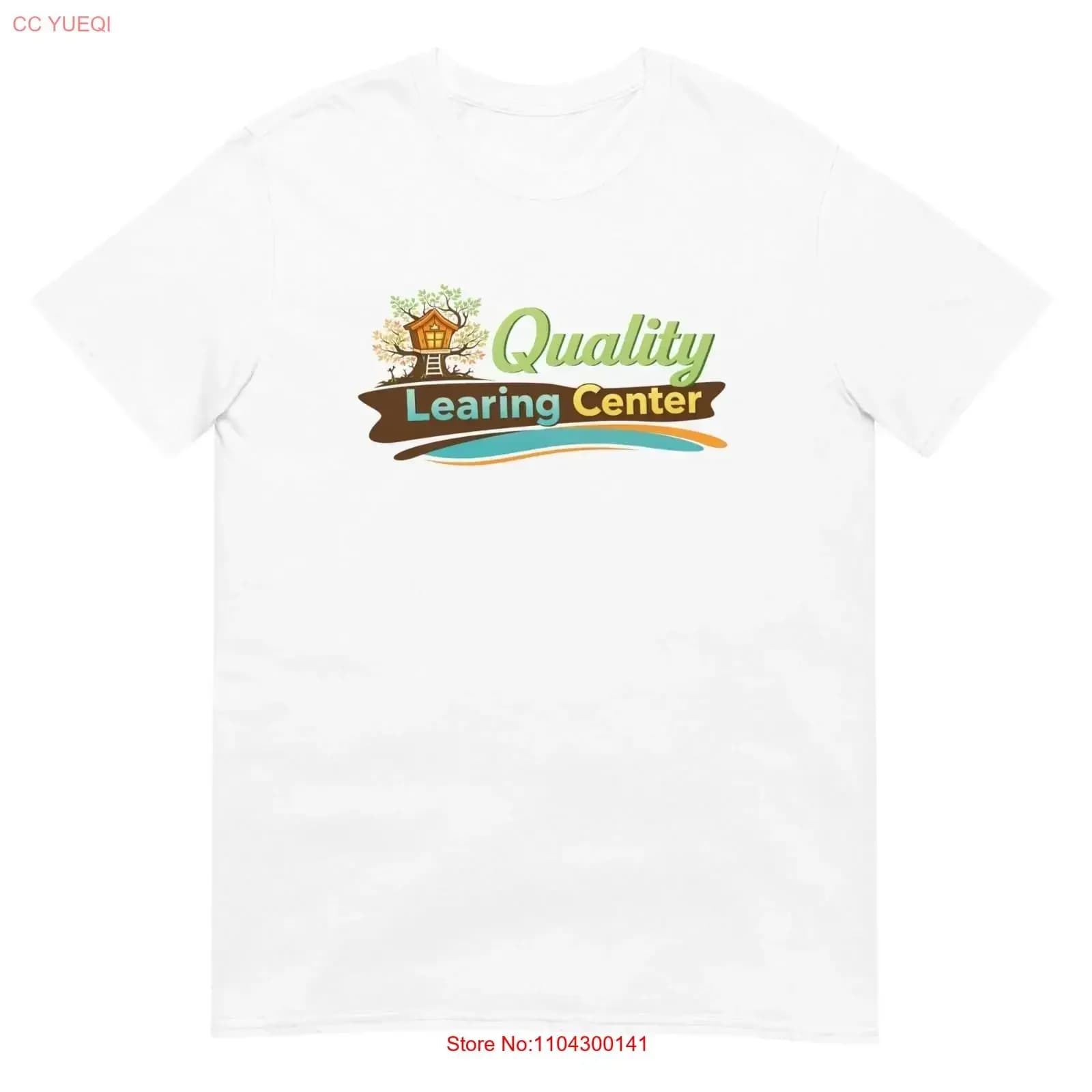 T-shirt The Quality Learning Center Minnesota con stampa divertente a tema pop culture, stile vintage, grafica effetto lavato, streetwear, elasticizzata, versatile