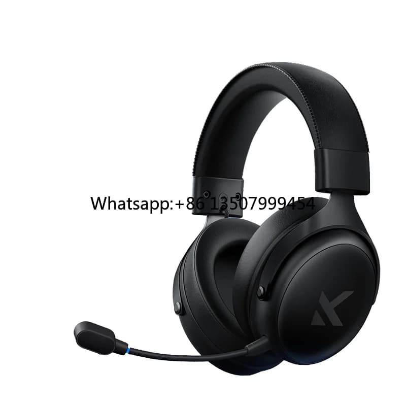 Cuffie da Gaming V9PRO, Cuffie con Archetto per Computer, Connessione 2.4G/Cablata