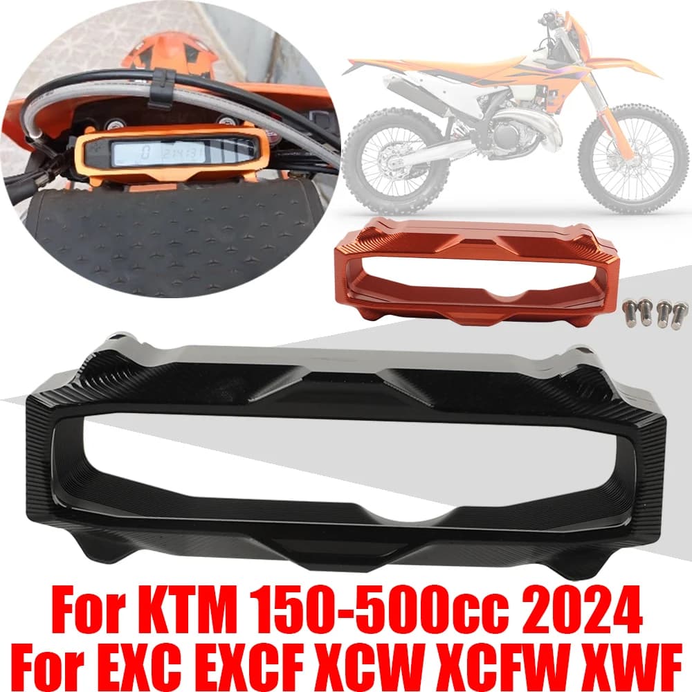 Moto Tachimetro Meter Copertura Contachilometri Protezione Della Protezione Per KTM 150 250 300 350 450 500 EXC EXC-F XCW XCFW XCFW XWF 2024
