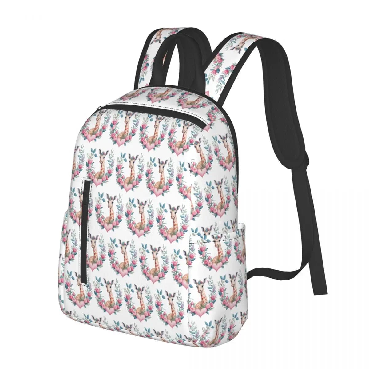 Zaino per studenti Little Giraffe, borsa da scuola, zaino da viaggio per escursioni, per ragazzi e ragazze, borsa a tracolla