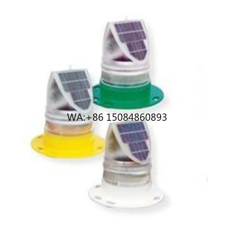 Lanterna Marina Solare LED Portatile per Illuminazione di Navigazione con Pannello Solare per Generazione di Energia
