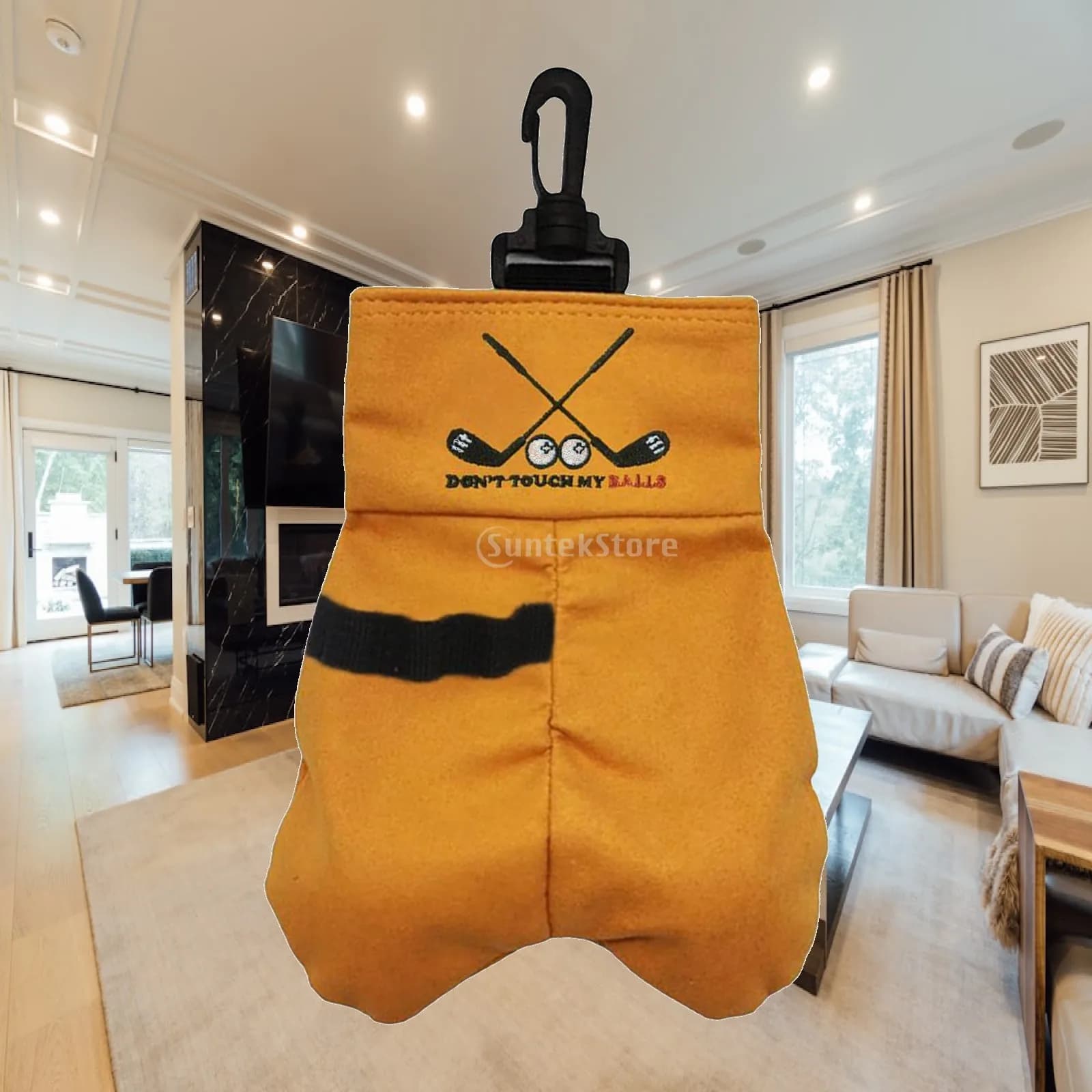 Ball Bag Golf Bag Organizer Bag Neoprene Ball Weight Sports Golf Bag Fiber Ball Bag Golf Accessories for Golf Sports