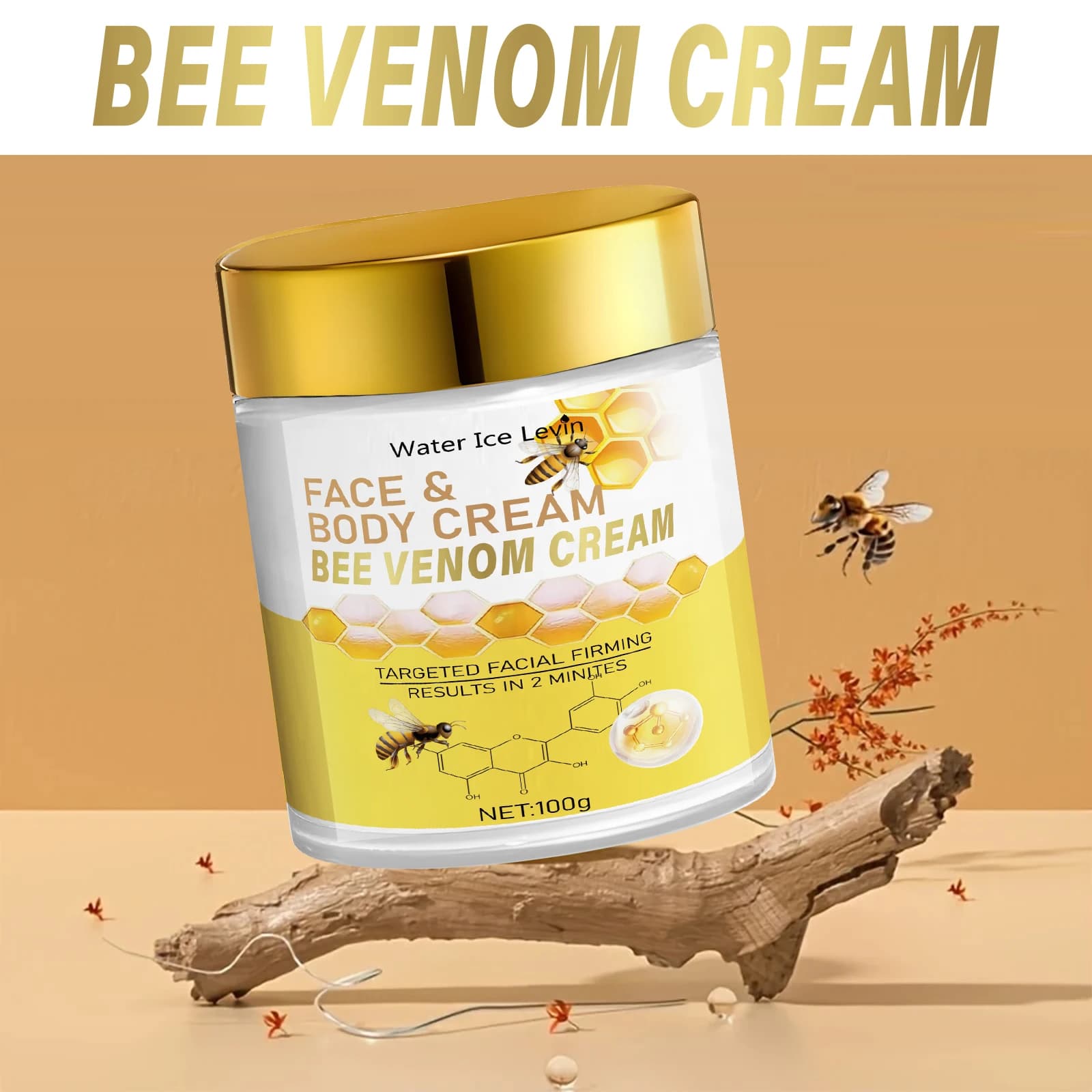 2-minute | Face and body to double use | Bee complex + collagen enhancement