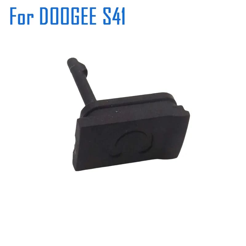 New Original DOOGEE S41 SIM TF Dust Plug USB Rubber Plug Dust Plug for DOOGEE S41 Smart Phone
