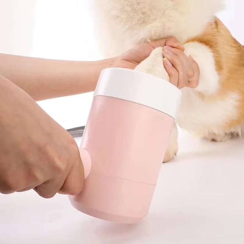 Eco-Friendly Dog Plastic Pet Paw Wash Grooming Tool