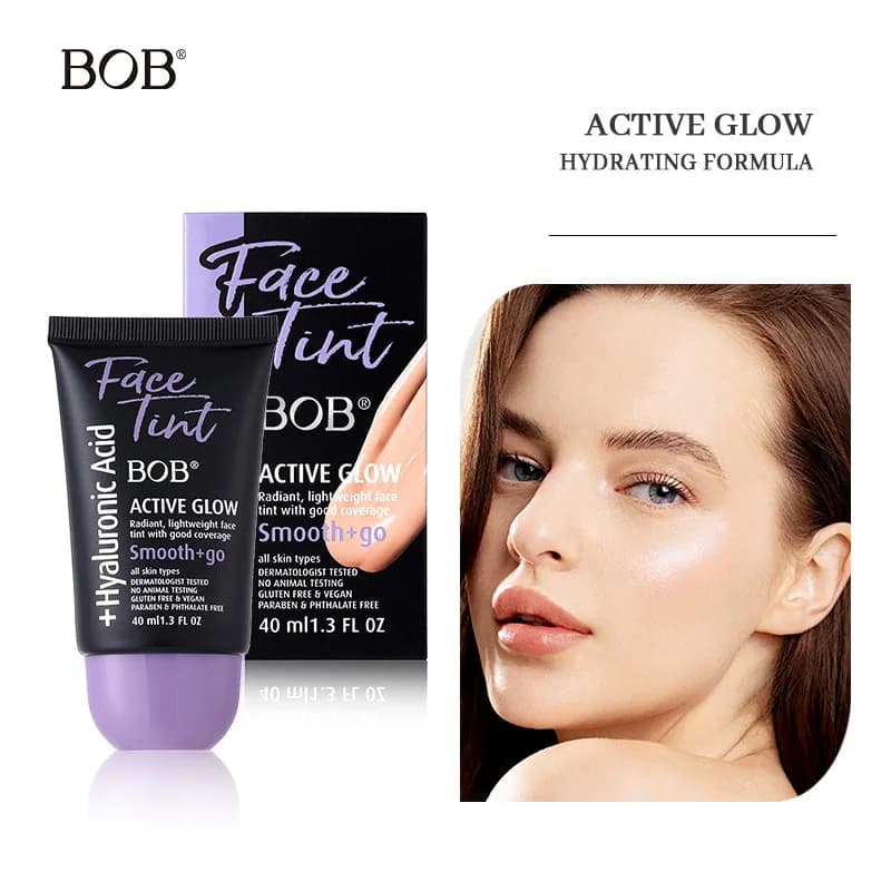 BOB Moisturizing Oil Control BB Cream Lightweight Hydrating Concealer Brightening Lasting Isolation Foundation Makeup Cosmetics