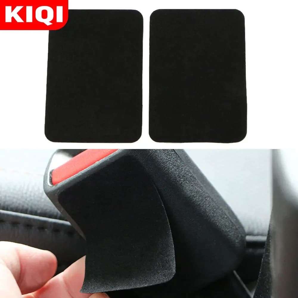 KIQI 2Pcs accessori per adesivi con cancellazione del rumore dell'auto per Volkswagen Golf 4 5 6 7 8 POLO Tiguan PASSAT TOURAN Scirocco BEETLE