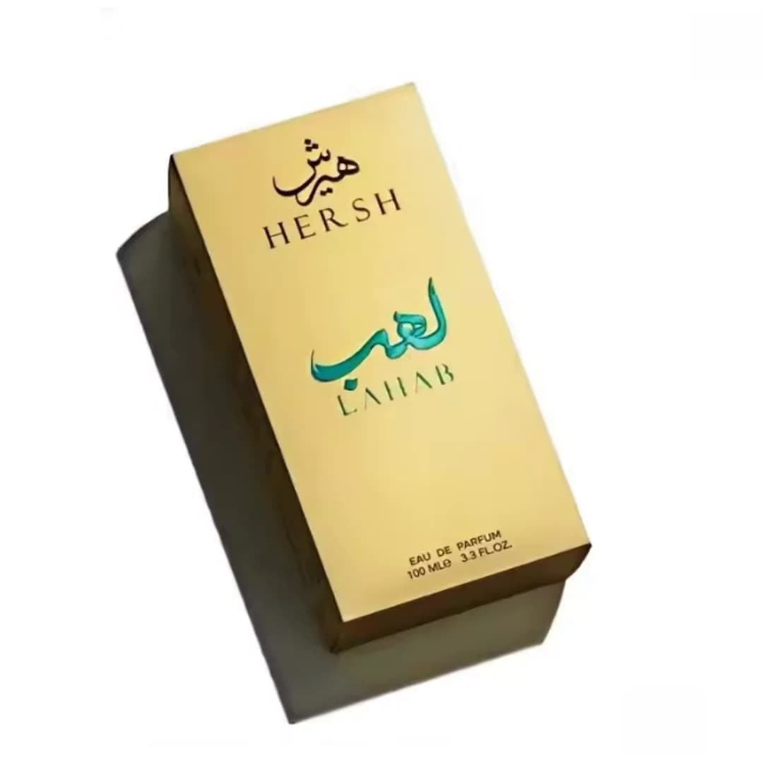 Radiate charm constantly Hersh Lahab Perfume Oud 3.4oz/100ml EDP Spray, Long Lasting Cologne Luxury Gold Crown Perfume Ideal Holiday Gift Ideal for every event & occasion
