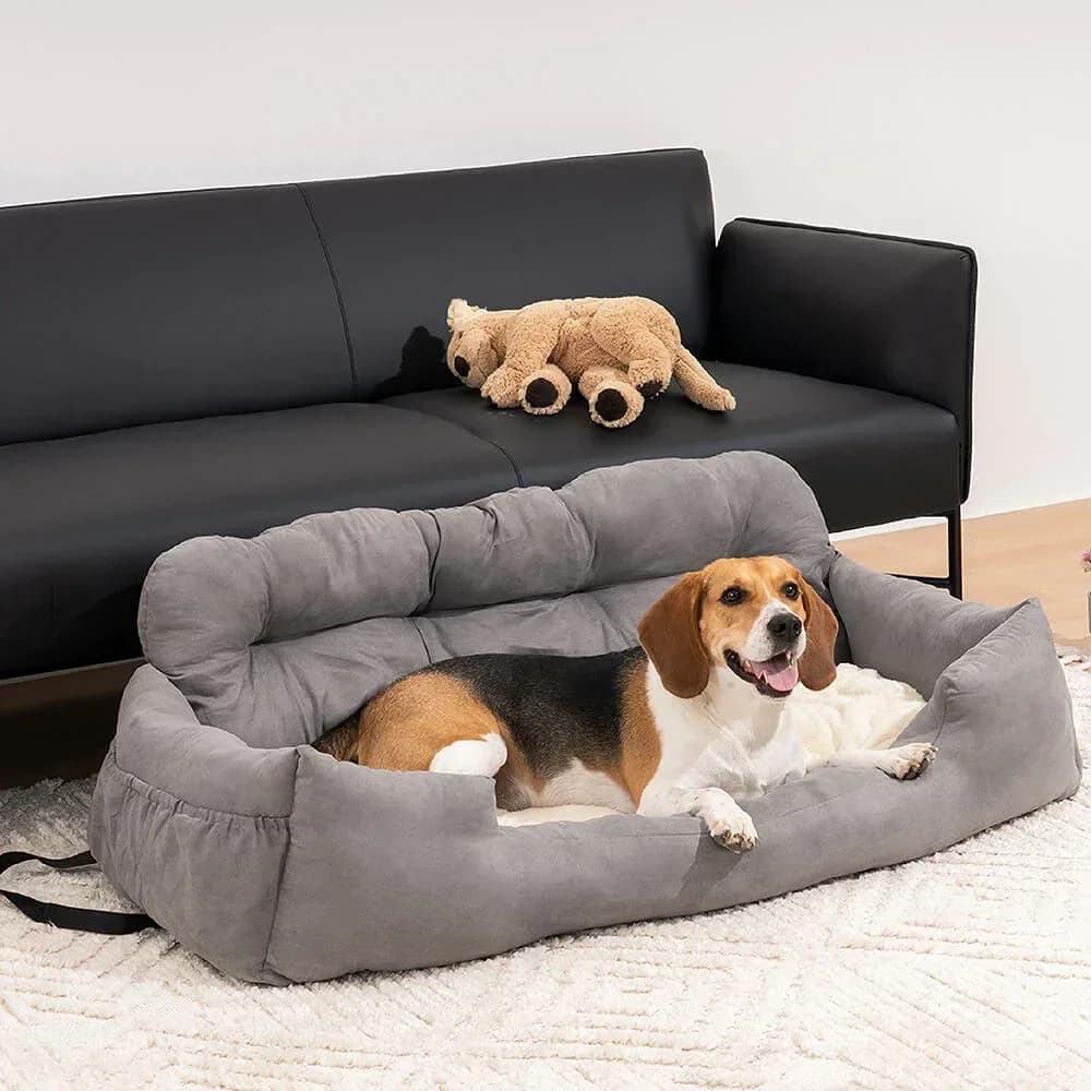 Un grande marsupio per cani da viaggio, coprisedile per auto, amaca pieghevole, marsupio per animali domestici, borsa da trasporto per gatti, cani