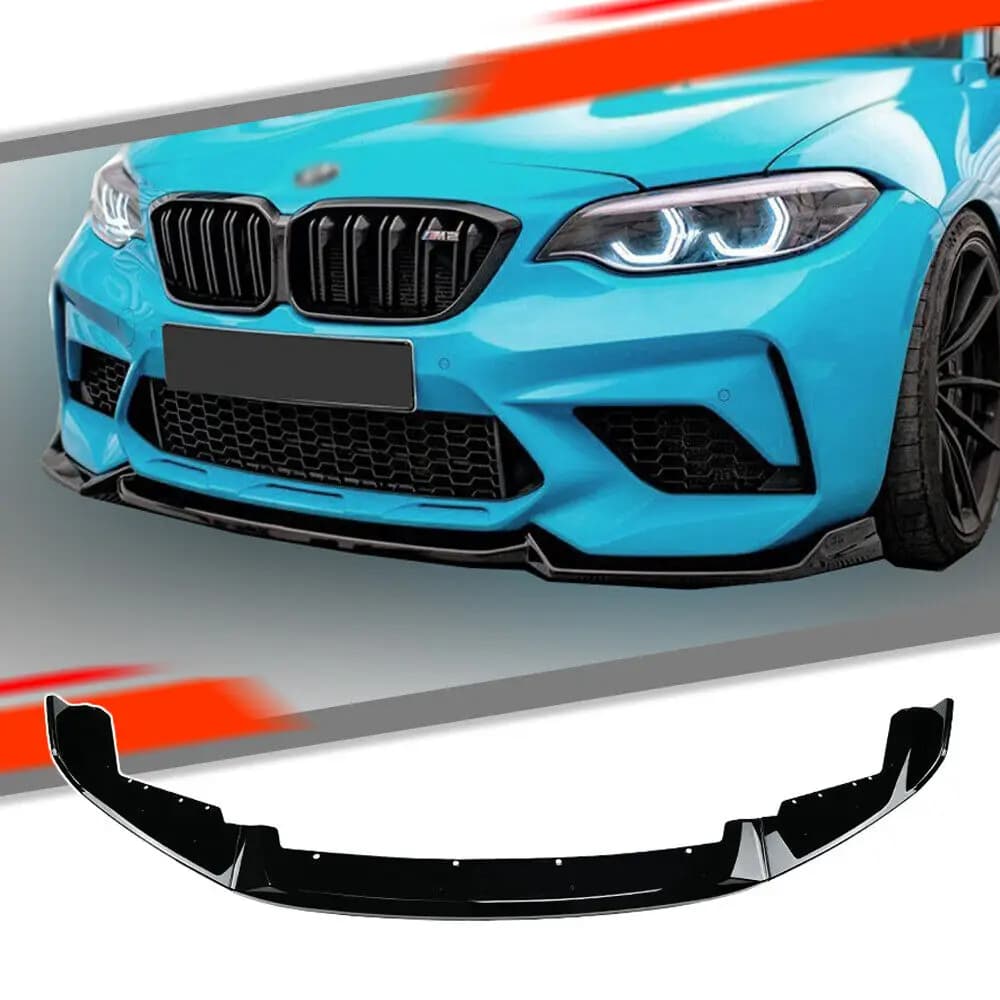 Auto bumper Front Splitter Lip For BMW F87 M2 CS Coupe 2016-2021 Diffuser Spoiler Lip Bumper Guard protector