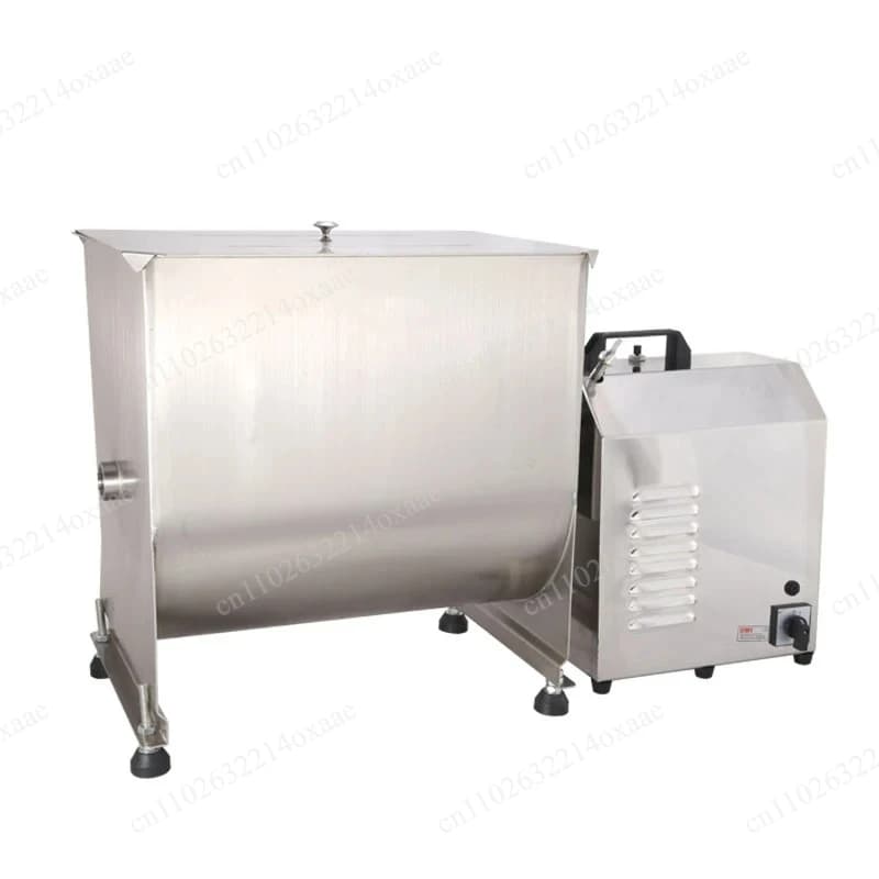Mixer in Acciaio Inox da 10L, Frullatore Elettrico per Preparazione Ripieni di Ravioli