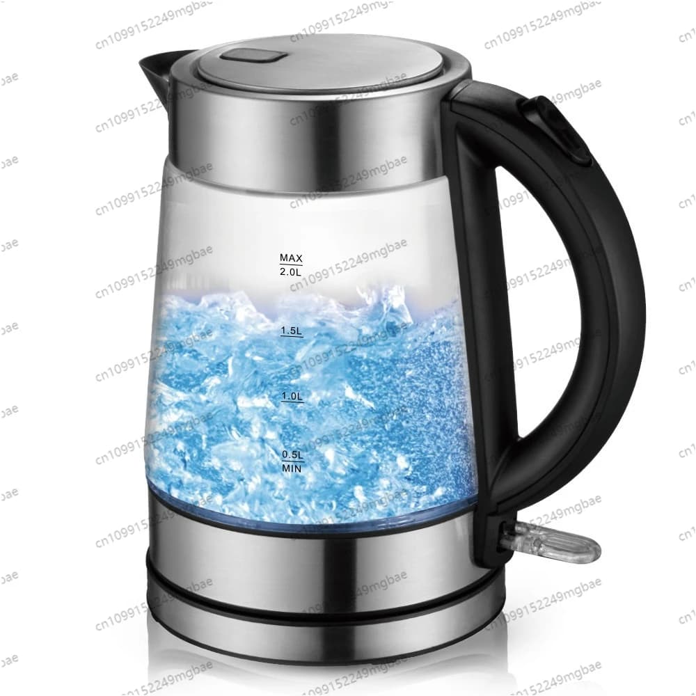 Glass electric kettle household automatic power-off health pot 304