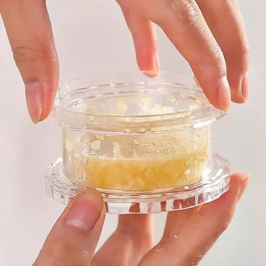 Tritatutto manuale per aglio a 1 pezzo - Senza alimentazione elettrica, design compatto per una comoda conservazione - Perfetto per cucine e ristoranti