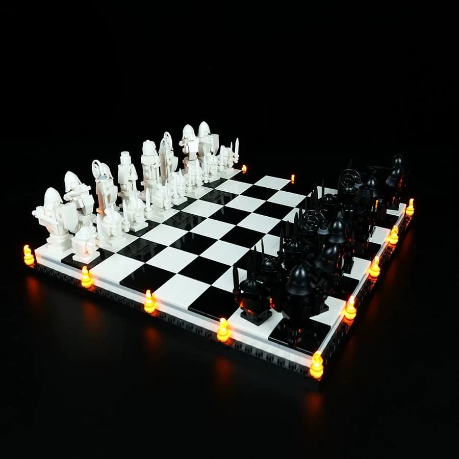 LED Lighting Set Suitable for LEGO Hogwarts™ Wizard’s Chess 76392 Building Blocks