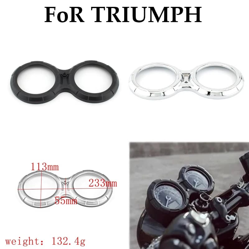 Copertura del telaio del pannello cruscotto per moto Triumph Bonneville T120 T100 Thruxton 1200/R/RS Speed Twin