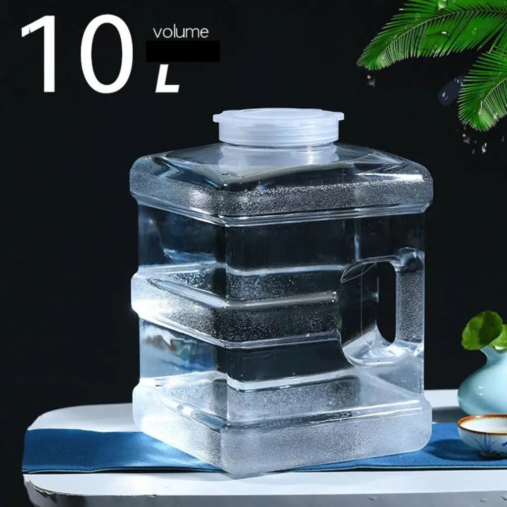 Bottiglia d'acqua minerale da 20 litri Borsa d'acqua portatile per auto per PC per uso alimentare Contenitore grande Brocca d'acqua per esterni per attrezzatura da campeggio per escursionismo