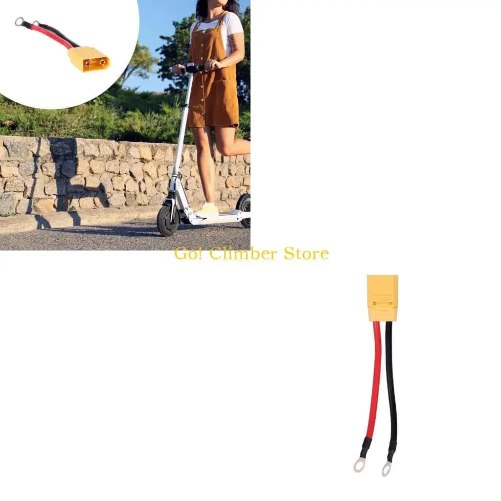 Q84C Electric Scooter Charging Cable XT90 Battery Motherboard Adapter Cable Scooter Replacment Part Easy to Install