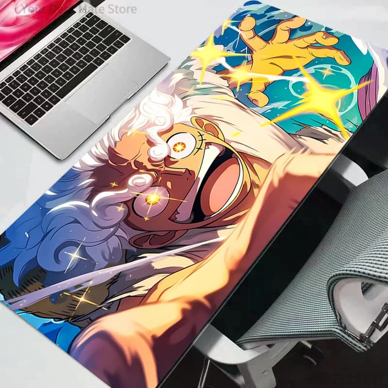 Tappetino per Mouse da Gaming Grande, Mousepad per Computer in Gomma Naturale con Bordo Bloccato, Tappetino XXL Durevole