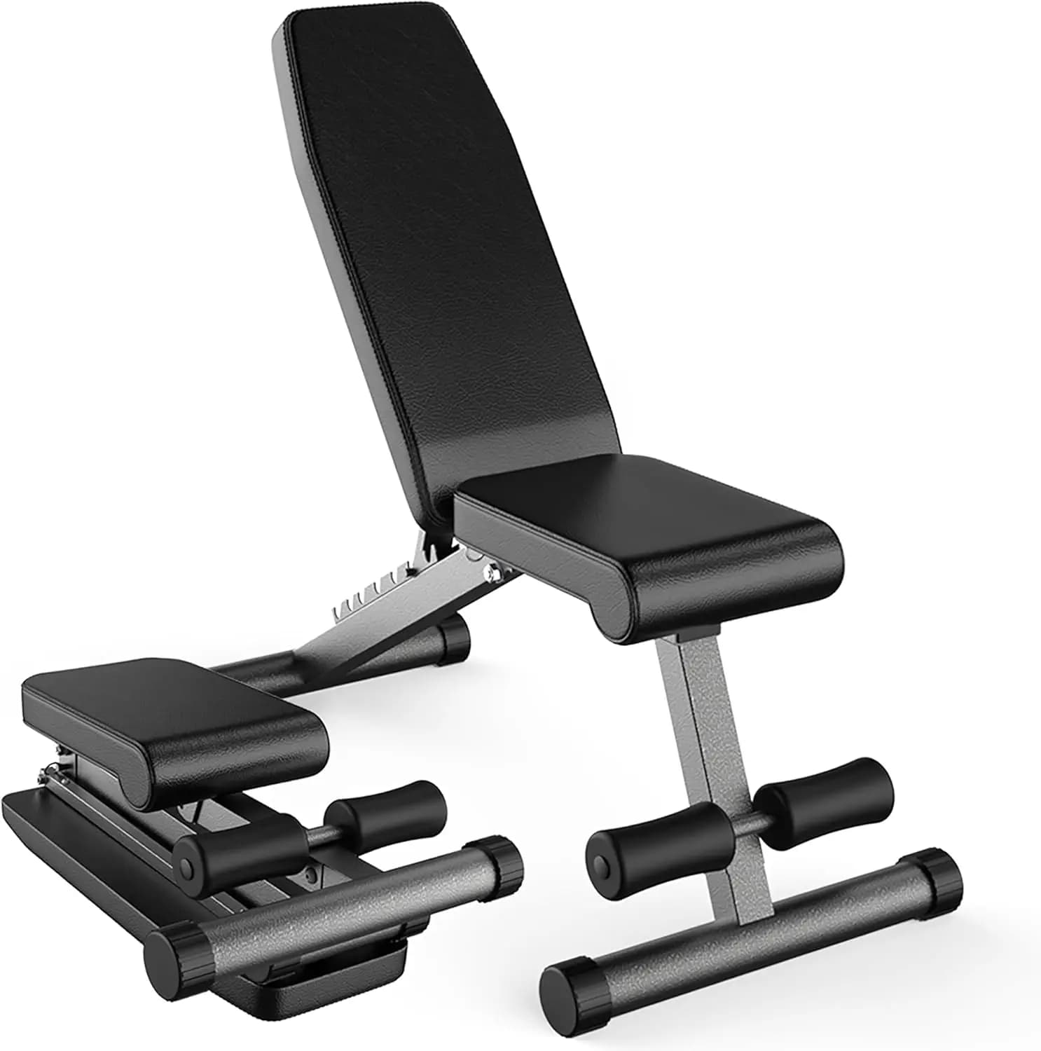 5-in-1 Weight Bench Adjustable and Foldable for Home Gym, Perfect with Body Set, Full Body Training