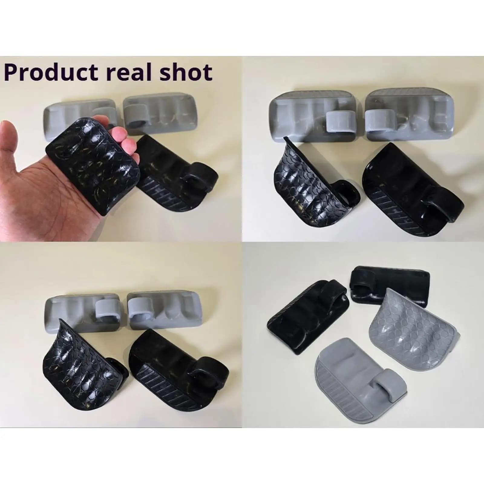Workout Grip Textured End Finger Slot Hand Protection Anti Slip Gloves for Gym Training and Fitness