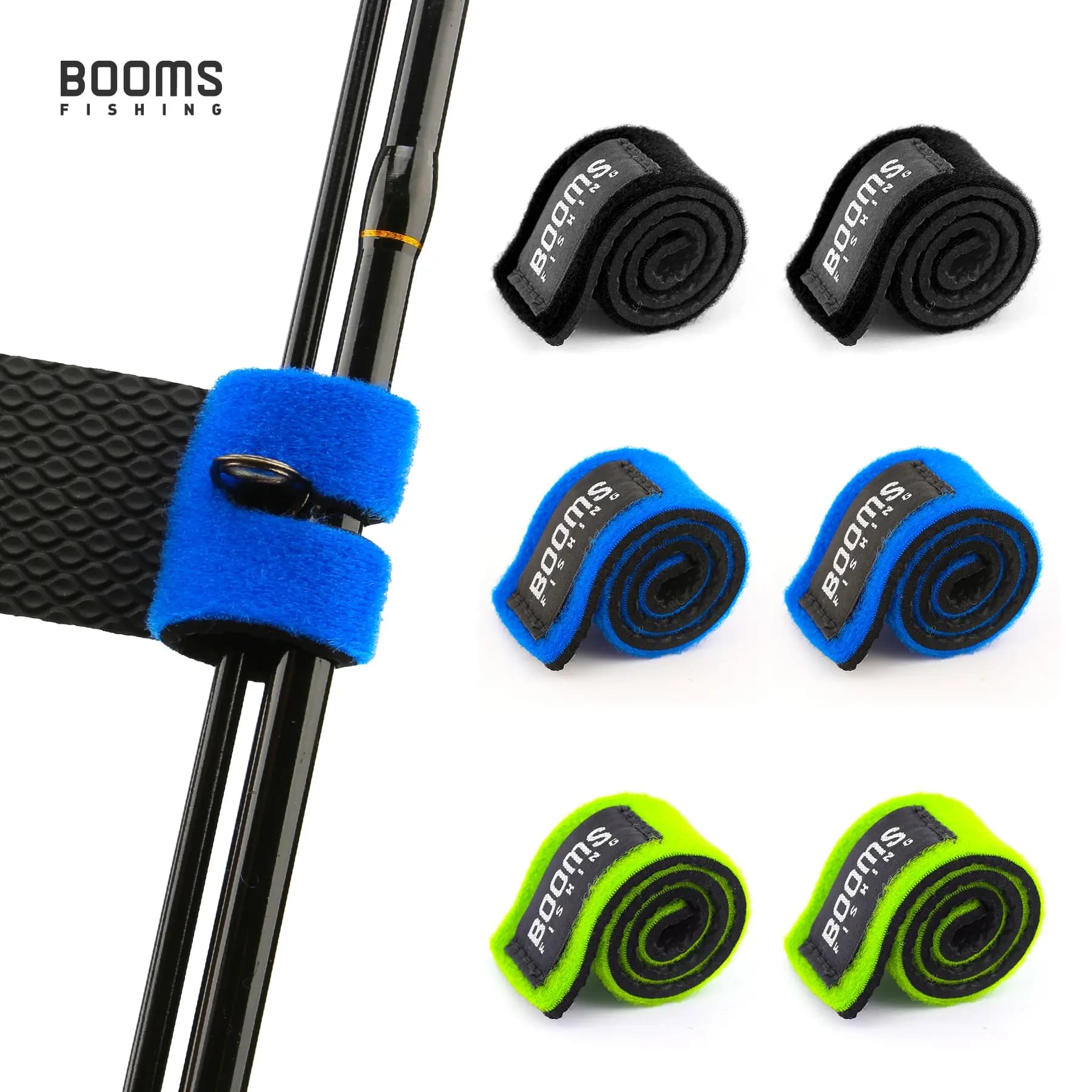 Booms Fishing RS3 Lure Fishing Rod Belt Holder With Cane Puller Bretelles Wrap Boxes For Fishing Equipment Tools Box Accessories